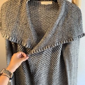 Grey sweater cardigan oversized Sise M